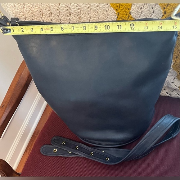 Vintage Coach Duffle Sac Black XL Made in New York City - Picture 6 of 17